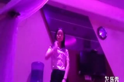 All the good girls in the Dongguan talent show were picked up, so they had to find local girls to challenge in black stockings and dance, pull them over and fuck them hard