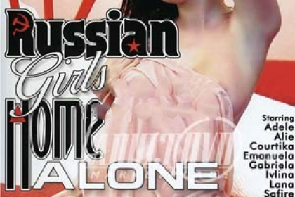 Russian girl home alone