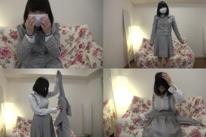 The cute little pregnant woman who is 6 months pregnant returns to Super M and gets a real creampie in a role-playing and restrained play.