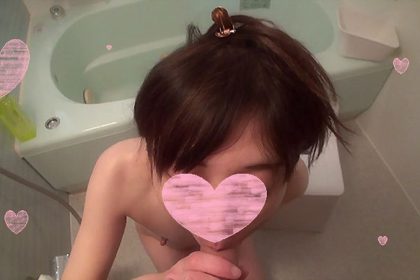 [Rare private video]Natural and simple Loli girl with breasts like a voice actor during her growth period