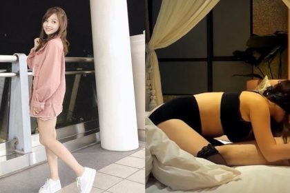 Guochan, a rich man spends a lot of money to date a beautiful model born in the 90s with big breasts and temperament, and is also a peripheral girl in a sexy suit