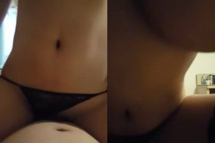 If you have a big butt, you have to sit down and fuck it