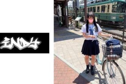 [High-definition censored]534IND-112 Black hair neat and clean[Individual shooting]K Prefectural Shonan Girls K②_Beautiful girl in uniform on the way home from school and P activity